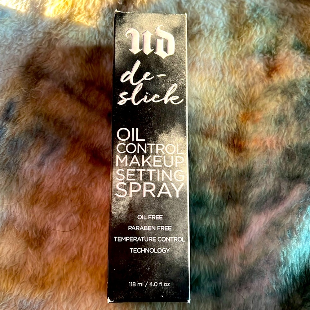 Urban Decay de-slick Oil Control Makeup Setting Spray full size 118 ml 4.0 fl oz